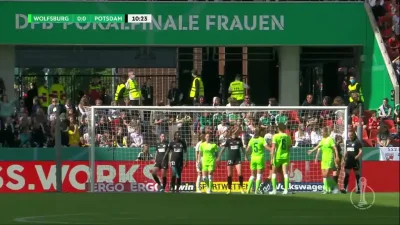 Minieri - Dwie bramki Ewy Pajor w finale Pucharu Niemiec kobiet Wolfsburg - Poczdam 4...