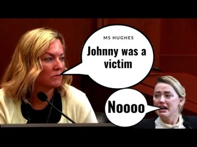 Rafaello91 - A pamiętacie jak dr Hughes, czyli świadek Amber, przyznała że Johnny Dep...