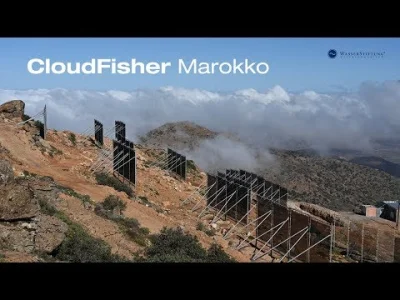 hansschrodinger - A tutaj fajny projekt zbierania wody z mgły w górach. Już działa od...