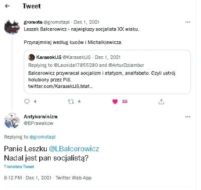 storyfag - przed chwilą zauważyłem że mam bana u balcerowicza na twitterku xdd
podej...