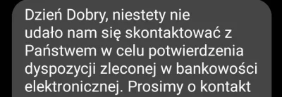 TheKa - Pierwszy raz mi się zdarzyło, żeby bank przelew weryfikował :) 

#banki