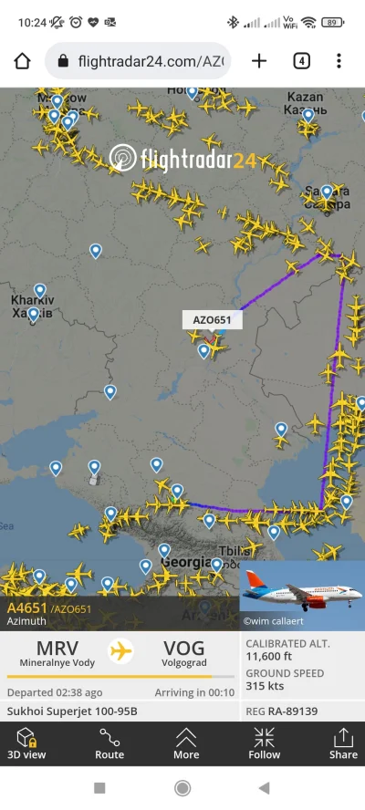 Boleslaw01 - Dlaczego wszyscy latają w AŻ TAK dużej odległości od granicy Ukrainy w t...