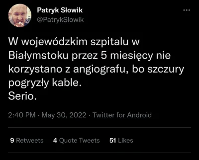 M.....k - Takie tam just Podlasie things xD

https://twitter.com/PatrykSlowik/statu...