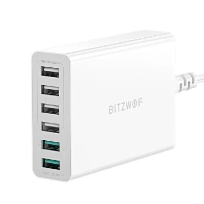 duxrm - Wysyłka z magazynu: CZ
BlitzWolf BW S15 60W 6 Port USB Charger
Cena z VAT: ...