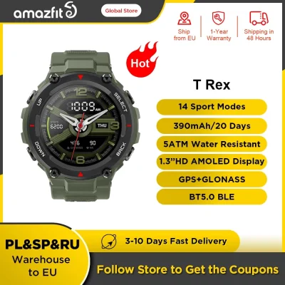 duxrm - Wysyłka z magazynu: PL
Amazfit T-rex Smart Watch
Cena z VAT: 70 $
Link ---...