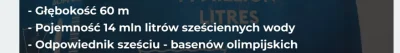 szad7 - Czyli ile dokładnie litrów sześciennych ma 1 basen olimpijski?