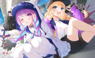 dwaemu - #randomanimeshit #anime #virtualyoutuber #hololive #minatoaqua #tsukimieiko ...