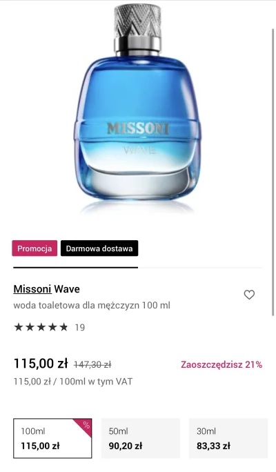 maikeleleq - #perfumy 
Missoni Wave, brać czy nie brać mając końcówkę Versace PH?