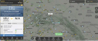 OLYON - wiadomo z czym on leci, że taki popularny?
#flightradar24