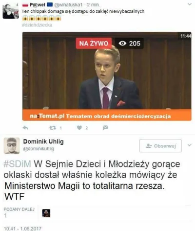 k.....k - Czy w tym roku wraca Sejm Dzieci i Młodzieży? 

#heheszki #dziendziecka #...