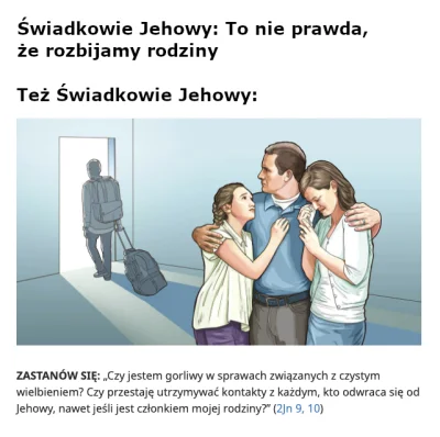 13czarnychkotow - #wesolezyciewsekcie
Świadkowie Jehowy i rozbijanie rodzin

Przyp...