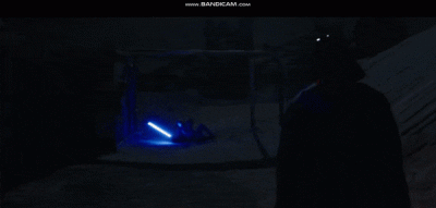 Getmano - @vortange05: Walka stulecia, Vader zgubił się w dymie z rury XD