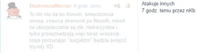 BezkresnaNicosc - Uuuuu nie mozna atakować ruskiej agentury na wykopie. ( ͡° ʖ̯ ͡°)
...