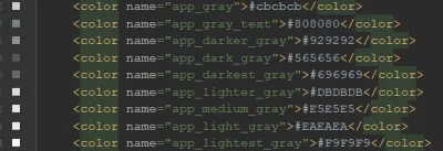 sucharixx - A Wy jak nazywacie kolory w swoich projektach? xD
#androiddev #programow...