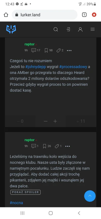 Pediculus_paczelocus - #lurker w pigułce xd zaglądam tam czasem sprawdzić czy nadal n...