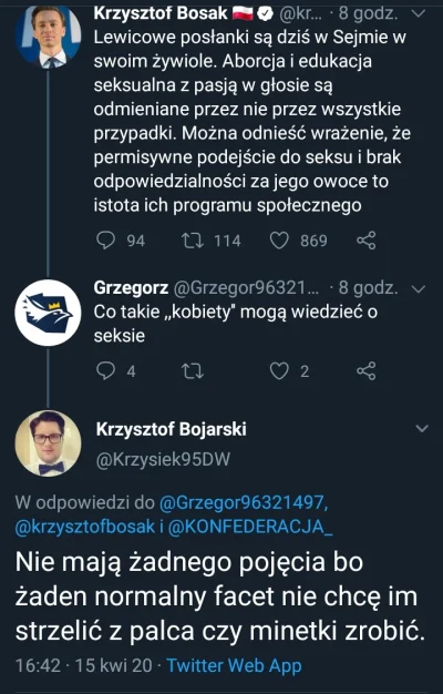 M.....a - @Maly_Jasio: ten facet ma jakieś straszne frustracje...