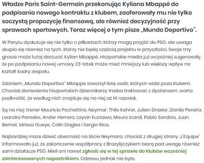 Jednorenki_Bandyta - Pan dyrektor sportowy Kylian Mbappe rozpoczyna czyszczenie skład...