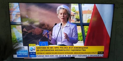 anoysath - Pani szefowa KE Ursula von der Leyen stojąc ramię w ramię z Dudą i Morawie...