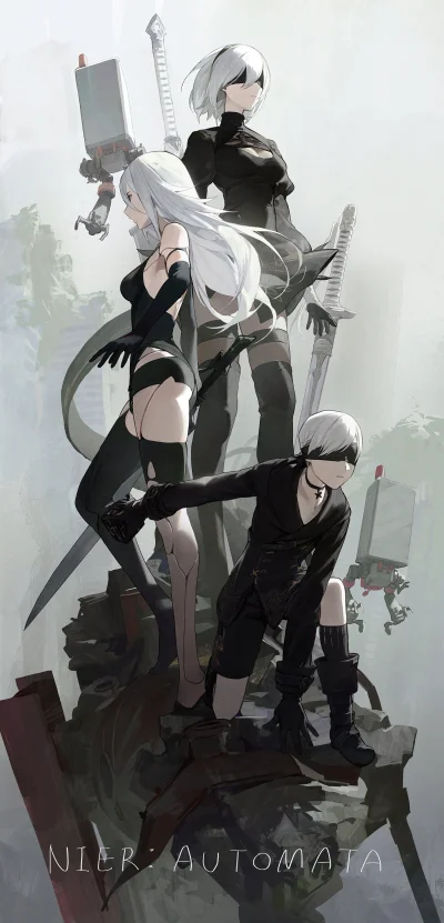 KrowaMleczna - #anime #randomanimeshit #nier #nierautomata #yorha2b #yorhaa2 #yorha9s...