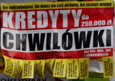 Barakel - @CzarnyGoryl007: O tak widzę biednych. Wszystko na kredyt. Teraz ich dobiją...