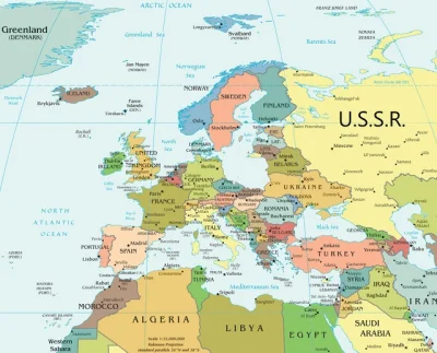 Triptiz - Jest już nowa powojenna mapa drogowa Europy po zakończeniu tej wojny. Jak w...