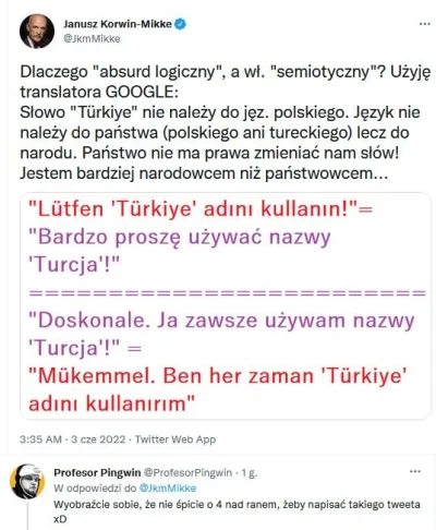 CipakKrulRzycia - #bekazkonfederacji #turcja #heheszki 
#korwin #polityka
