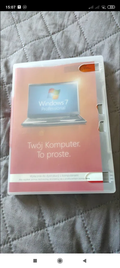 Mexor - Czy z takiej płyty mając kod produktu mogę wgrać na nowo Windowsa?
#kiciochpy...