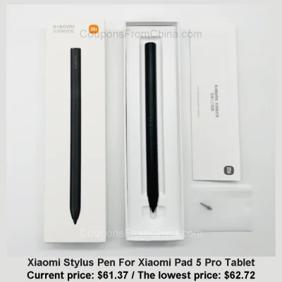 n____S - Xiaomi Stylus Pen For Xiaomi Pad 5 Pro Tablet
Cena: $61.37 (najniższa w his...