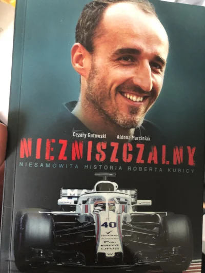 KupaNaStole - #f1 #kubica z takich życiowych błędów to kupiłem kiedyś książkę cugowsk...