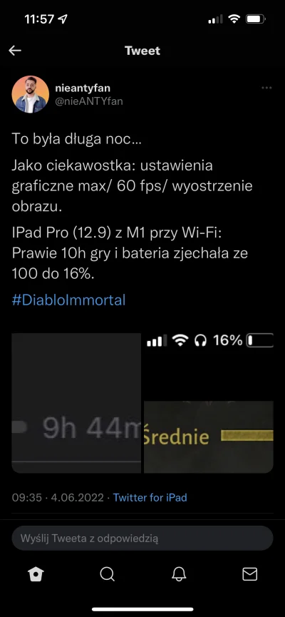 K.....5 - Jak to niby możliwe jak u mnie Dokładnie ten sam ipad rozładowuje się po 5 ...