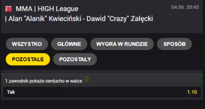 skesibalog - Chyba wjeżdzam 1k, zawsze to darmowa stówka na takim pewniaku.
#famemma...