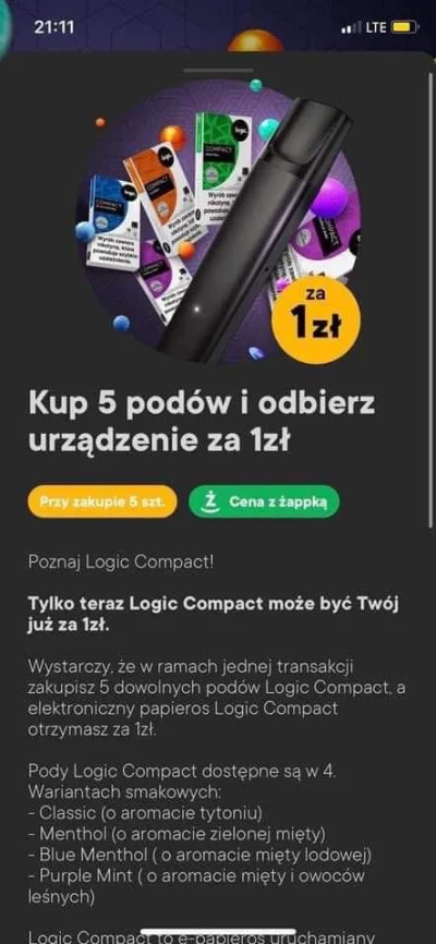 Waszunia1234 - Mirki pomoc potrzebna ktos ma ta promocje w apce i chce oddac kod nies...