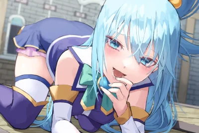 bakayarou - #randomanimeshit #konosuba #aqua #anime