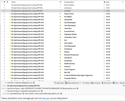 Ryptun - wtf xD
Właśnie dostałem ponad 150 emaili od githuba, bo ktoś zaspamował z n...