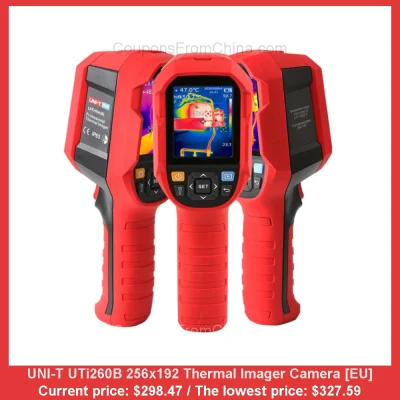 n____S - UNI-T UTi260B 256x192 Thermal Imager Camera [EU]
Cena: $298.47 (najniższa w...