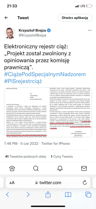 Lou_la - @tombeczka: trwają prace legislacyjne, tutaj pisemko w odpowiedzi na zapytan...