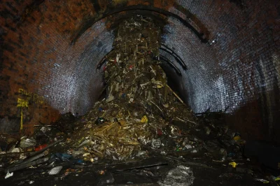 cheeseandonion - >Rubbish dump through vent hole of abandoned UK train tunnel

http...
