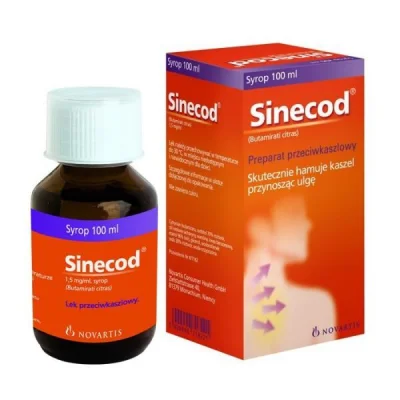 blogger - Wie ktoś co się dzieje z lekiem na kaszel Sinecod? podobno od jesieni jest ...