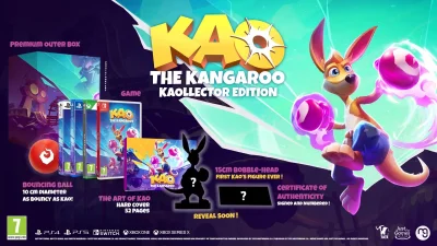 kolekcjonerki_com - Limitowana do 5000 egzemplarzy kolekcjonerka Kao the Kangaroo Kao...