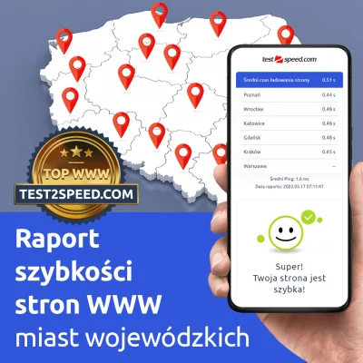 test2speed - Jesteś ciekaw, czy strona WWW województwa, w którym mieszkasz, wczytuje ...