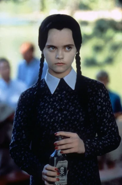 wakxam - Wednesday Addams powinna być dla was autorytetem, nie miała kolegów, koleżan...