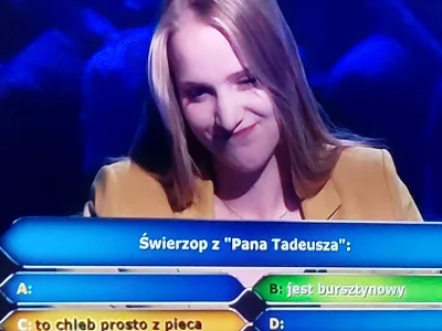 Morison - tak wygląda rozczarowanie 

SPOILER
#milionerzy