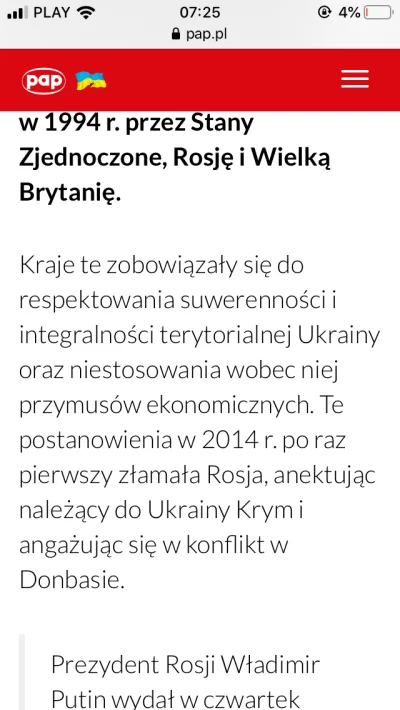 Brunner - @Artok: Po pierwsze to Rosja, USA i WB zobowiązały się w do respektowania s...