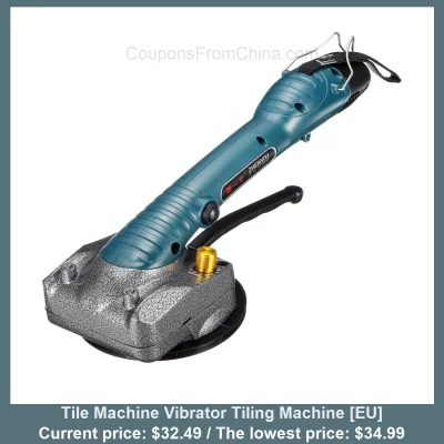 n____S - Tile Machine Vibrator Tiling Machine [EU]
Cena: $32.49 (najniższa w histori...