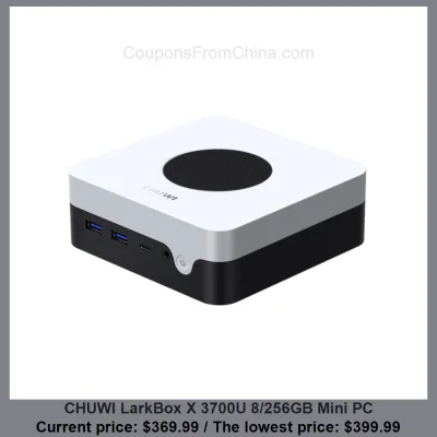 n____S - CHUWI LarkBox X 3700U 8/256GB Mini PC
Cena: $369.99 (najniższa w historii: ...