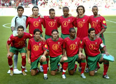 nn1upl - @TomaszHajto111: Mi się mega podobały stroje Portugalii z EURO 2004