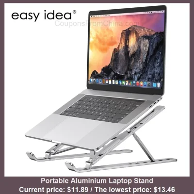 n____S - Portable Aluminium Laptop Stand
Cena: $11.89 (najniższa w historii: $13.46)...