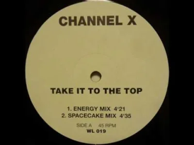 bscoop - Channel X - Take It to the Top (Energy Mix) [Belgia, 1994]
Prod.: Praga Kha...