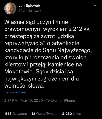 kezioezio - > @goferek: Śpiewaka bardzo szanuję

@bombynaknurow: Za co? Przypominam, ...