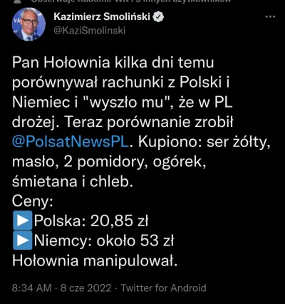 CipakKrulRzycia - #bekazpisu #polityka #polska #ceny #polsat 
#holownia #niemcy #pyt...